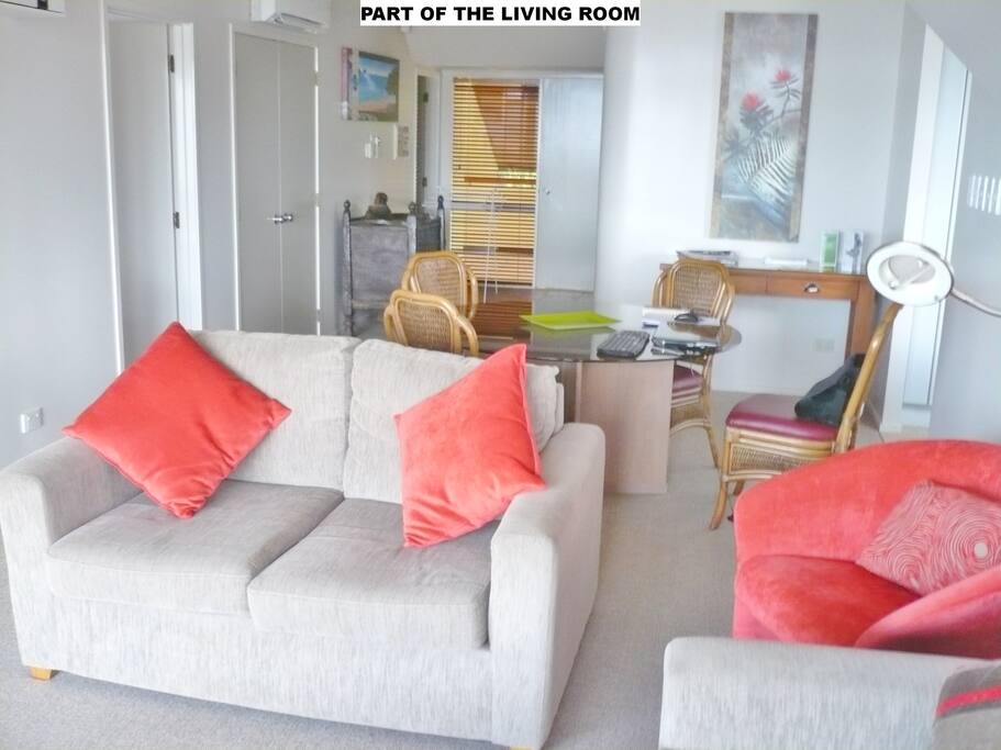 Part of lounge.