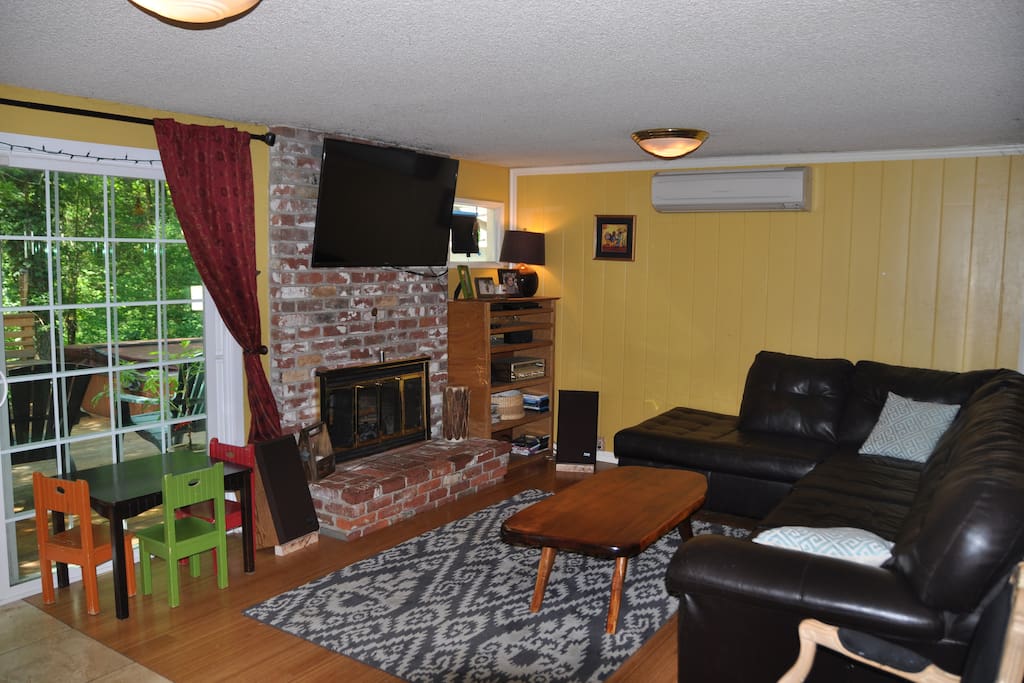 Open TV Room/Kitchen