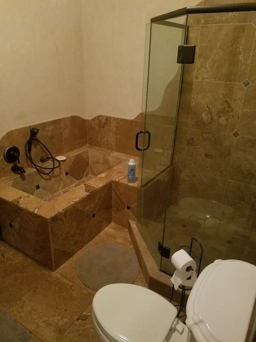 Bath tub and shower