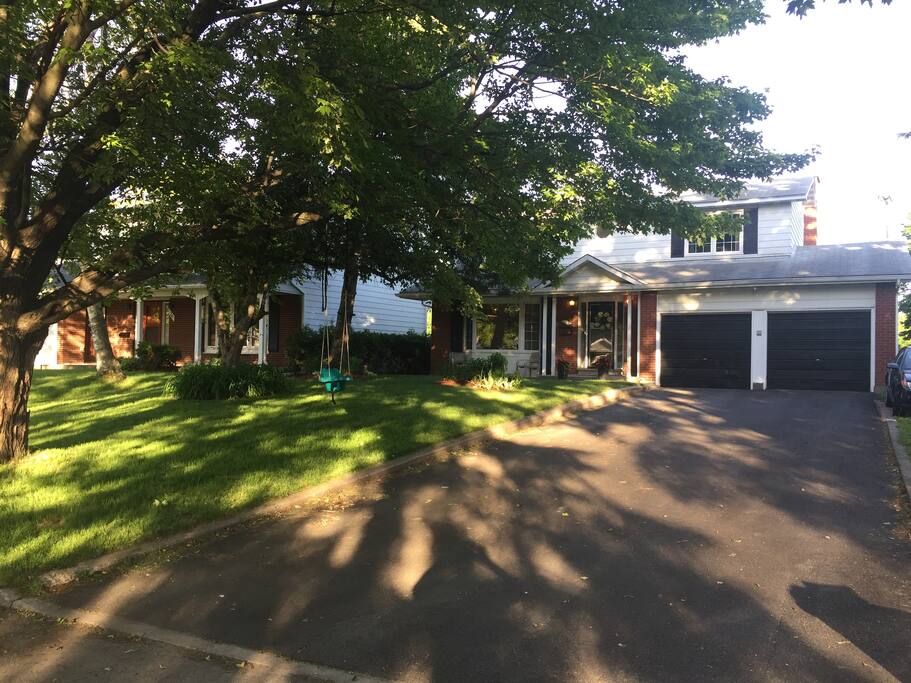 Large driveway and beloved swing. Home is located on a court with little to no passing traffic.