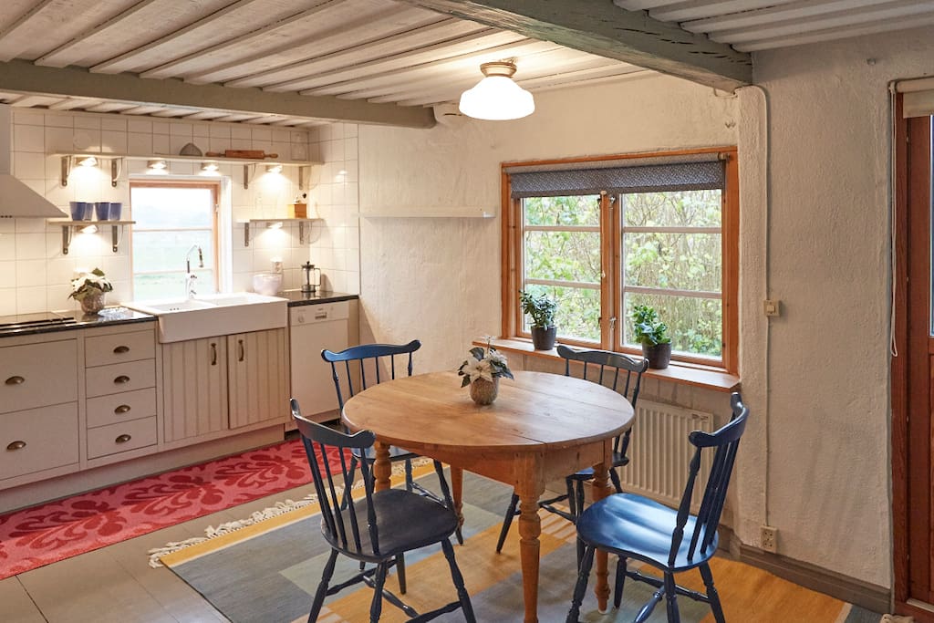 Dining place in the kitchen
