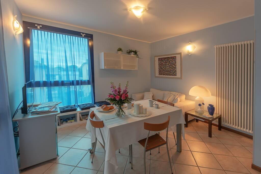 The sunny living room