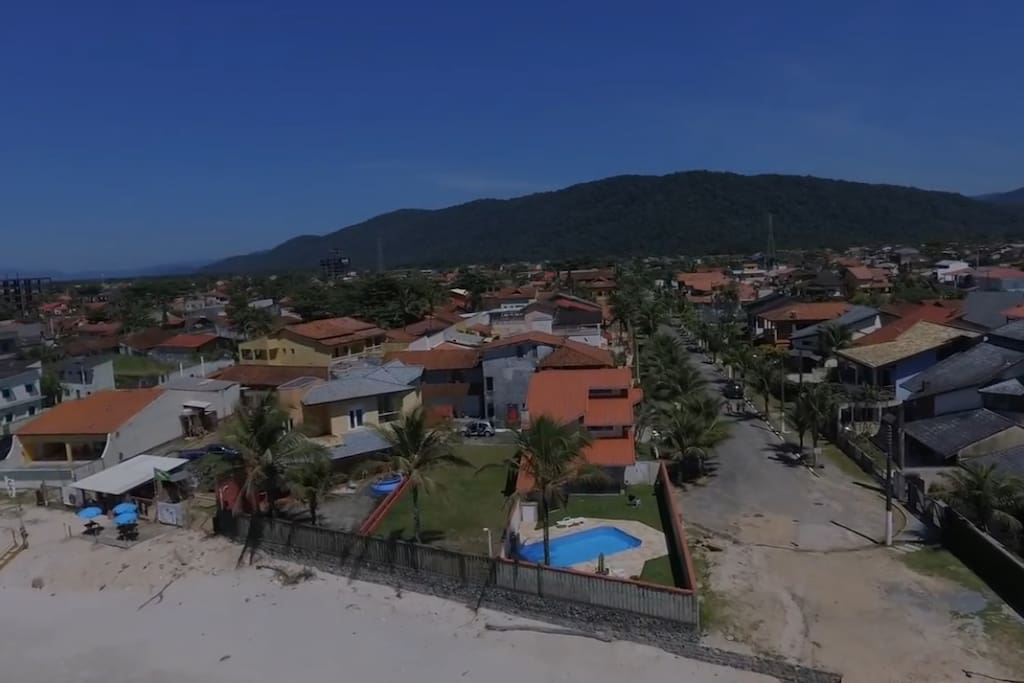 Vista aerea do condominio