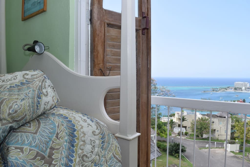View from master bedroom