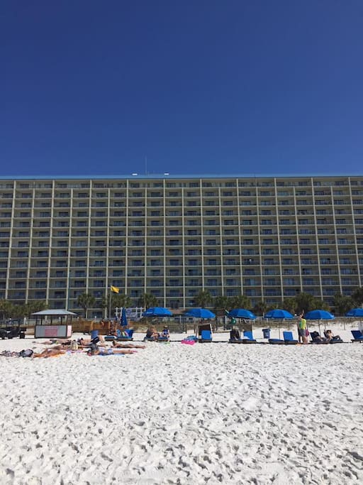 Beach View of Condo