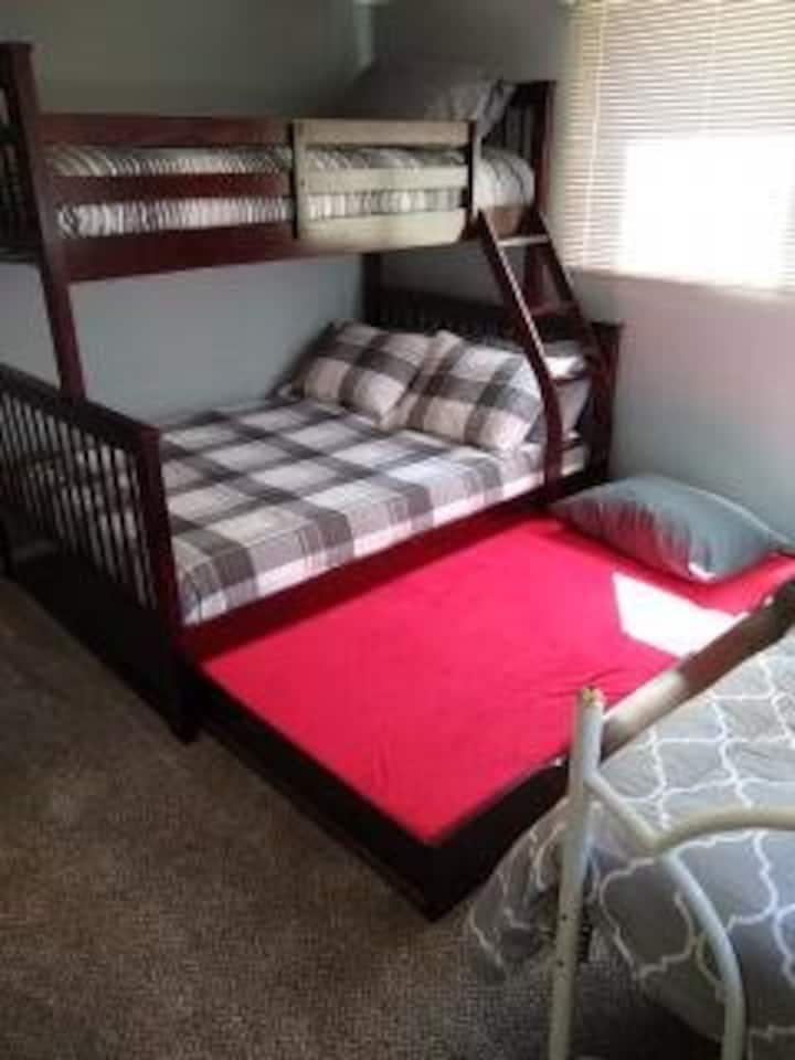 Dhoma e gjumit 3 - trungu me shkumë memorie të hapur