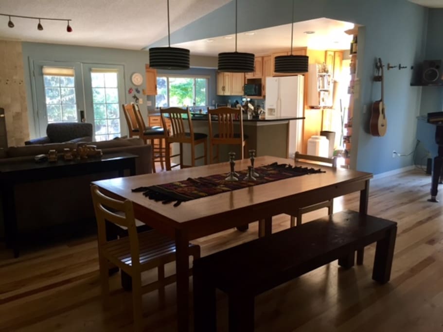 Kitchen & Living Room