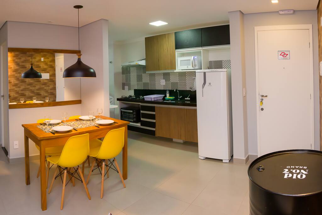 Sala de jantar e Cozinha