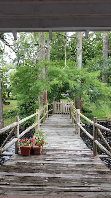 Bridge from house