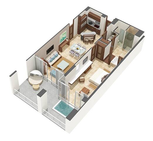 G. Charlemagne managed Airbnb listing 3