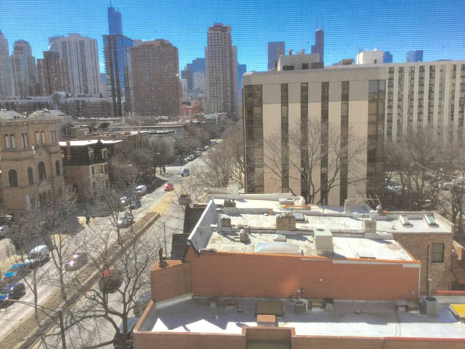 View outside the window