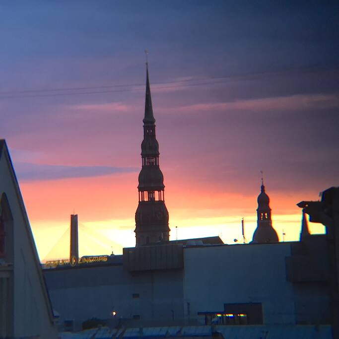 sunset view