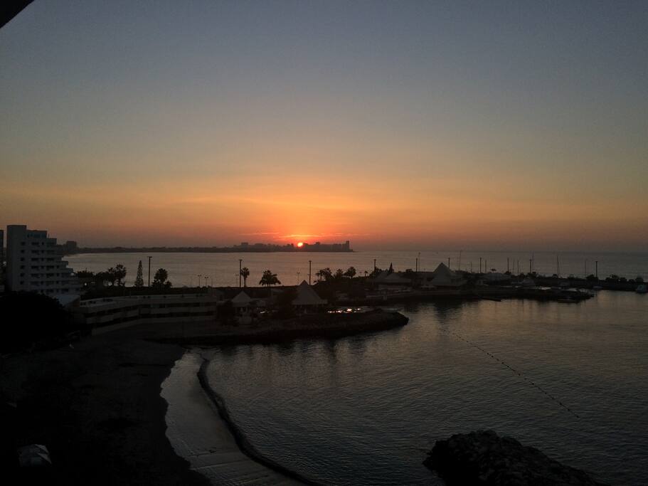 Caída del Sol...