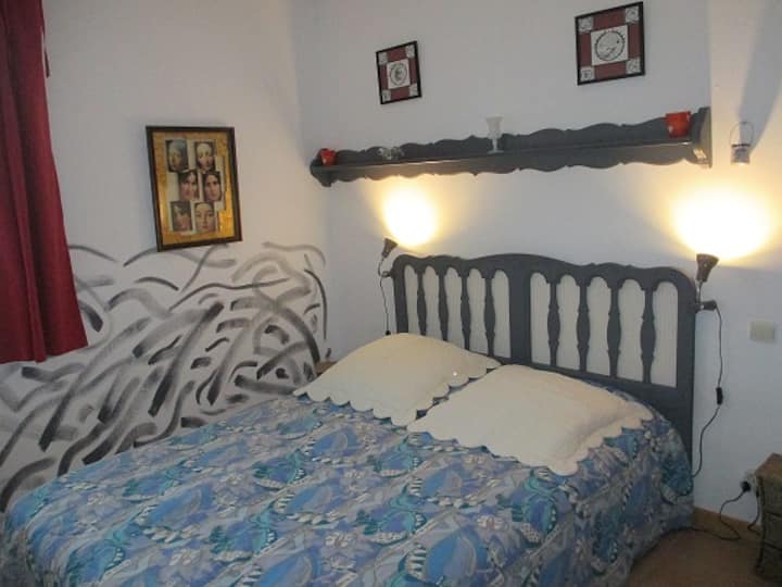 Spálňa pre 2 osoby na poschodí
