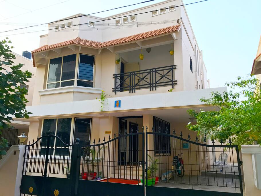 Front View of the Villa