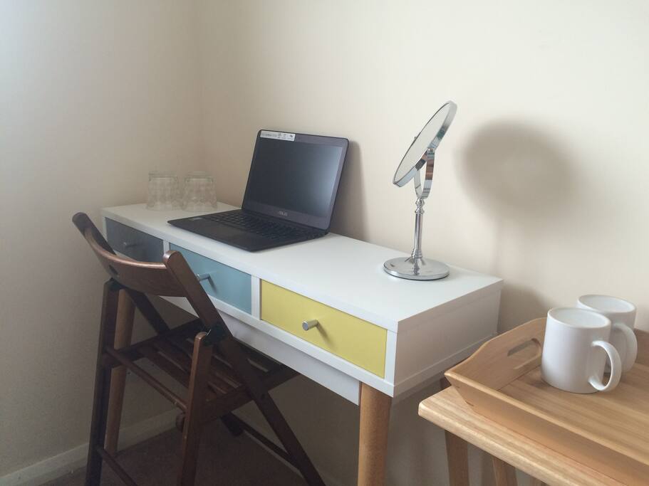 Laptop not included! but free wifi is.