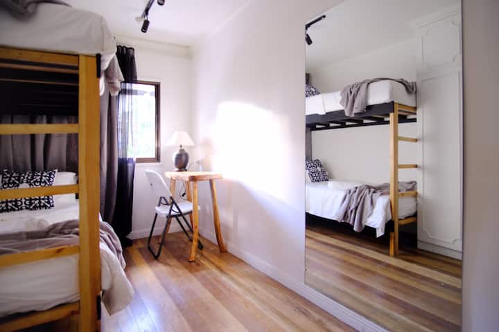 The only double decker room in the Tudor House