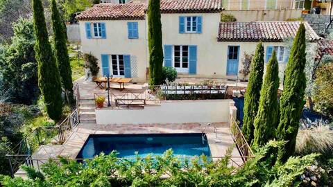 Provence house with modern interior, gorgeous view