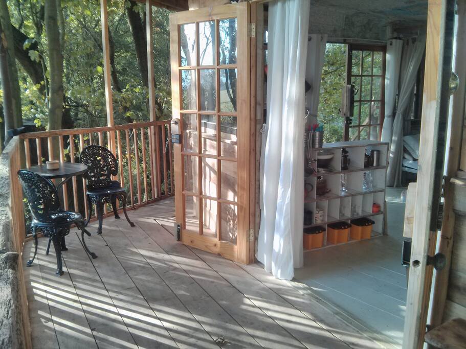 Glimpse of inside and out