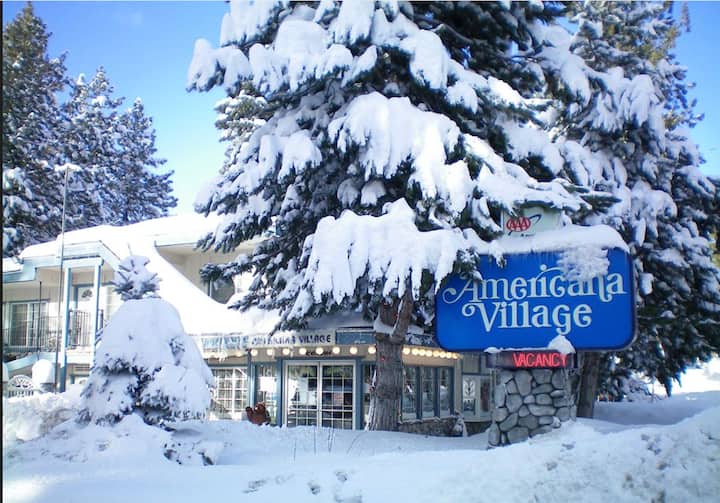 Studio Americana Village Close To Heavenly Gondola - California