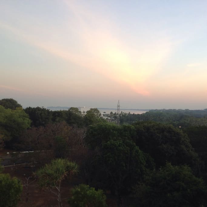 Sunrise over Fannie Bay