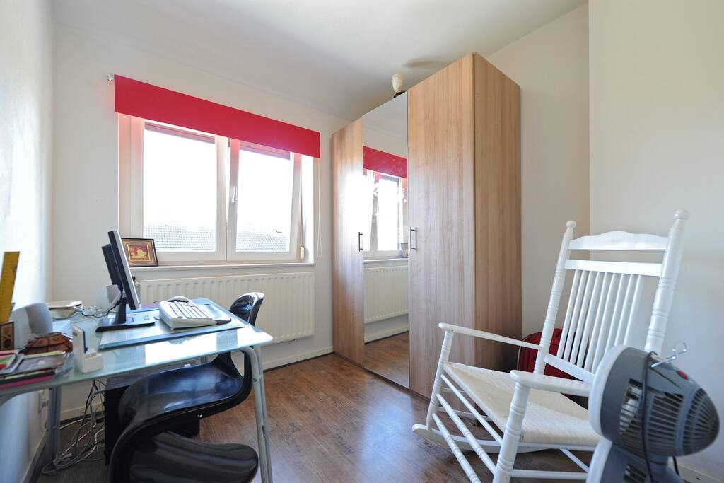 The extra room to hang up your clothes and have more space.