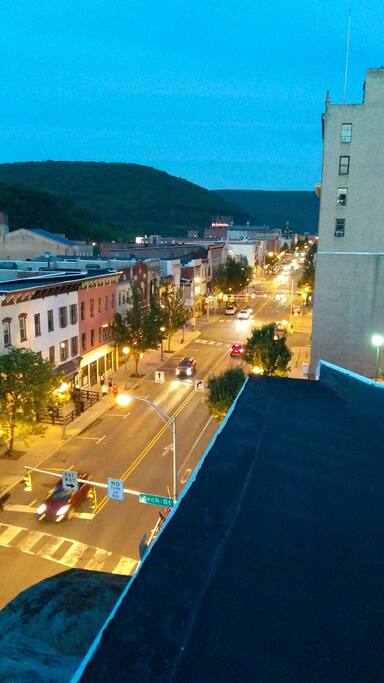 Center Street, Pottsville (1 block away)