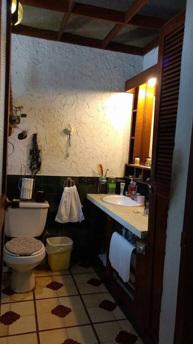 Baño privado habitacion doble - private bathroom double room