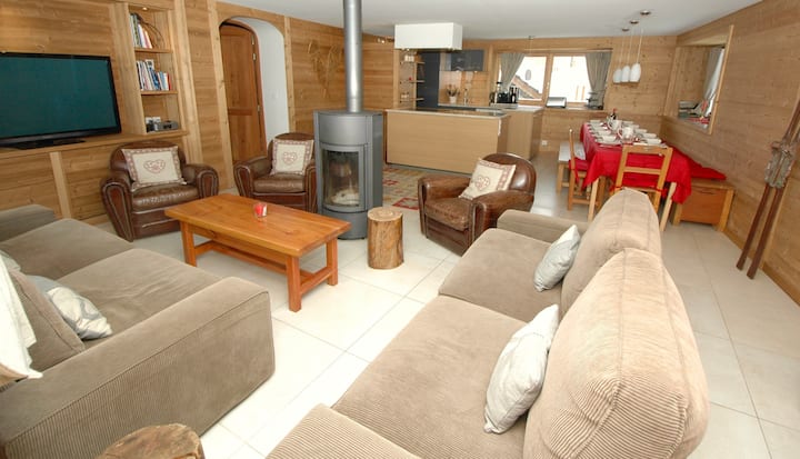 Tignes Chalet De Charme, Pied De Pistes 10-12p - Tignes