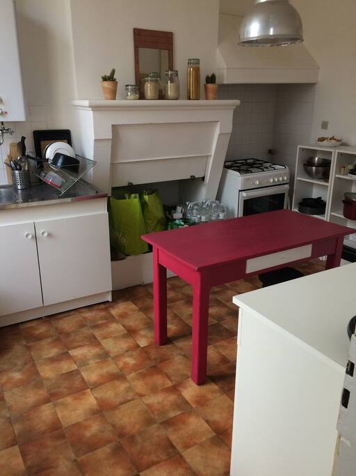 Cuisine grande et fonctionnelle