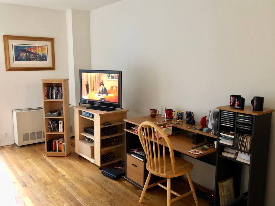 TV and Desk