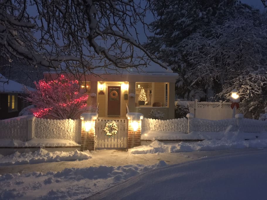 A white Christmas in Prescott