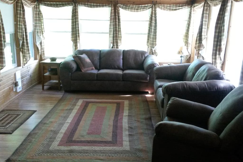 main level t.v. area