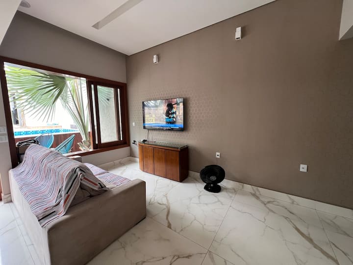 Casa Piscina, Hidro Aquecida, Churrasqueira, Wi-fi - Esmeraldas