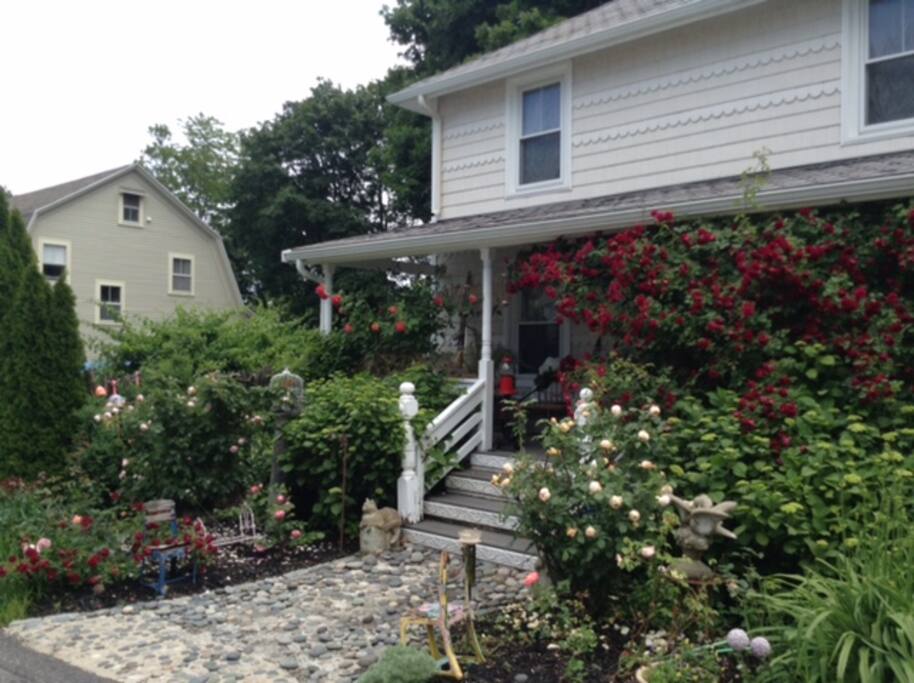 My casa in the spring.