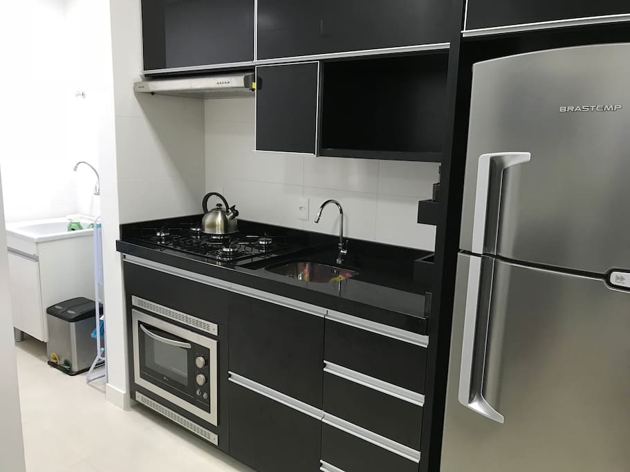 Cozinha e lavanderia