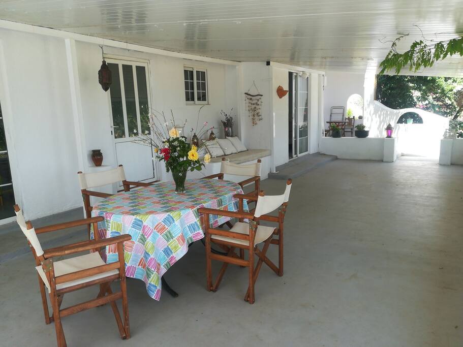 Terrace sea view