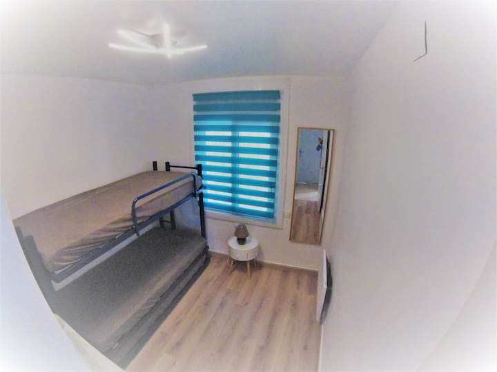 Druhá spálňa s 3 90 lôžkami