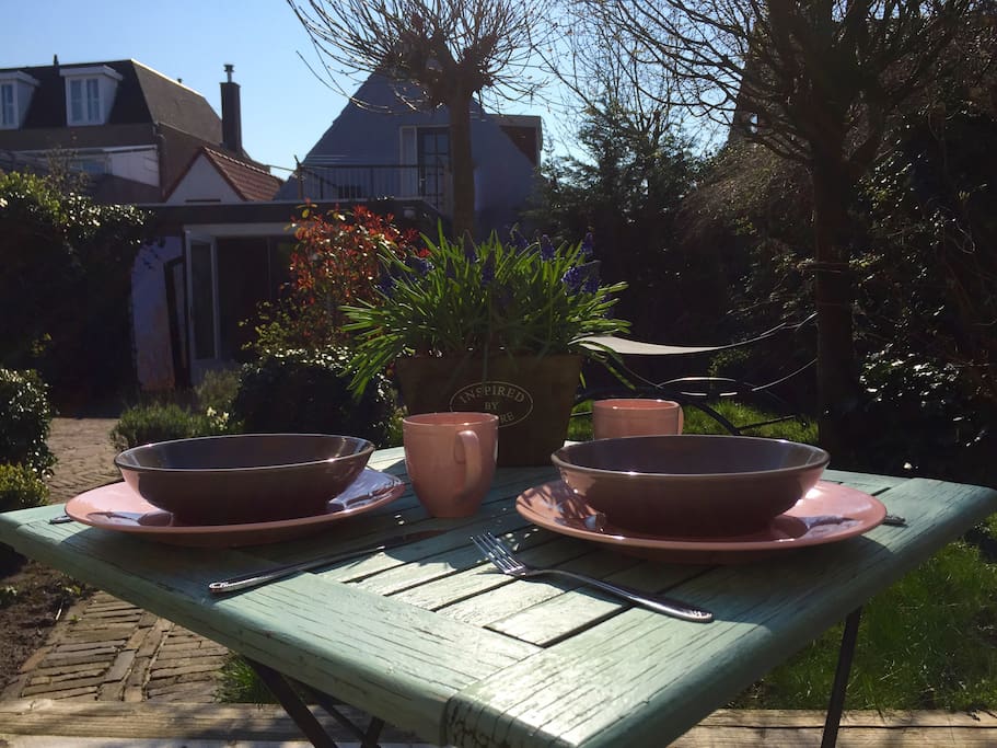 Breakfast terrace