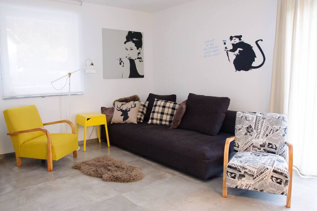 Living room - cozy sofa