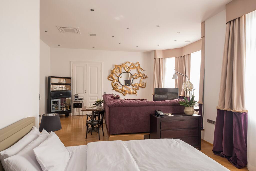 Fully serviced Fancy Suite.