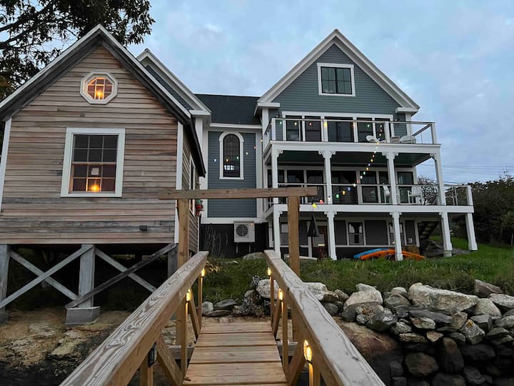 Waterfront Home with Dock & Sauna - Sleeps 14