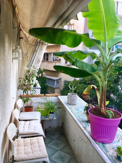 Private balcony