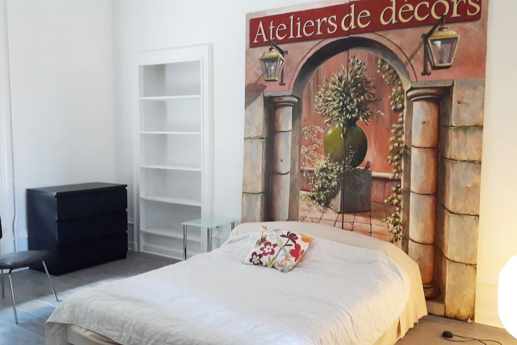 Indispensable la grande chambre (option drap si besoin)
