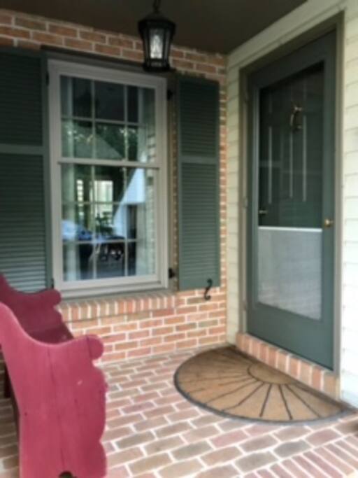 Front entrance