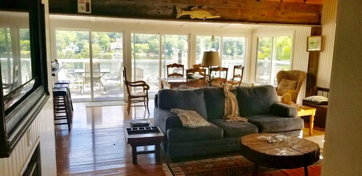 Lake Hopatcong Waterfront -Raccoon Island-dock - Lake Hopatcong