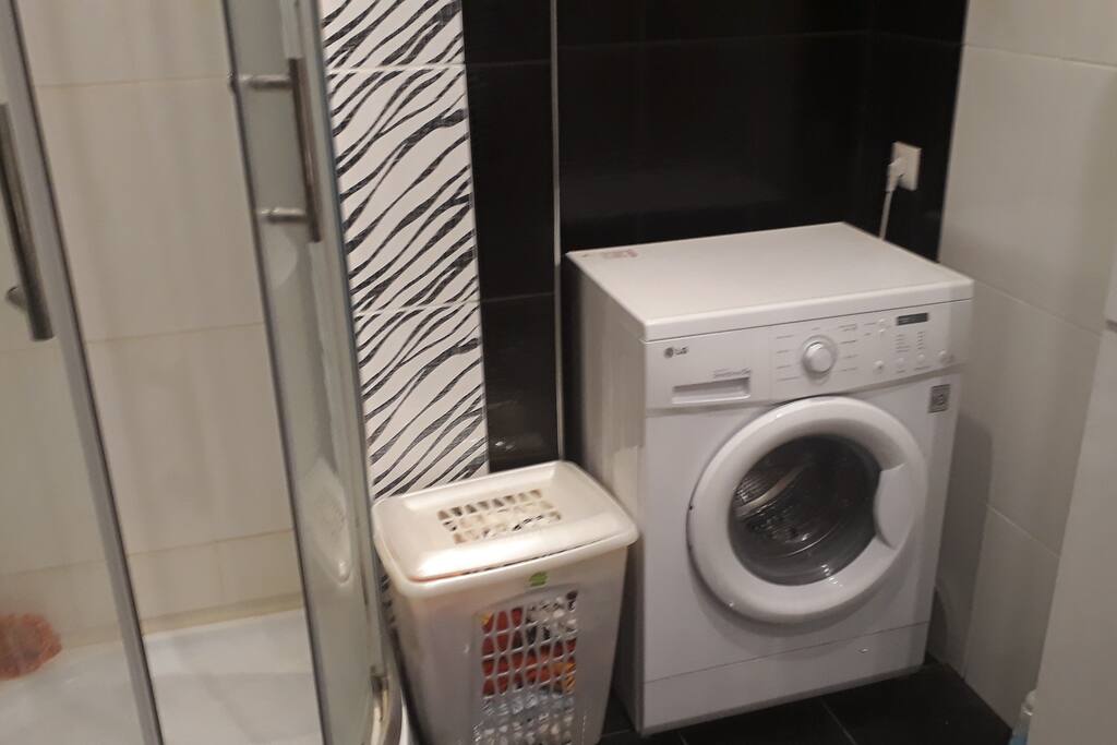 shower and toilet