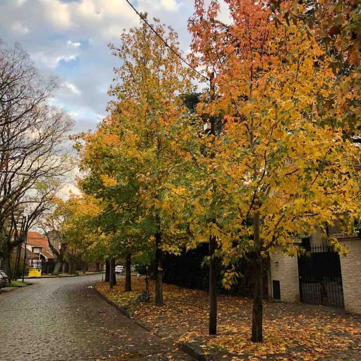 Дом в Acassuso с 4 спальнями, садом и бассейном