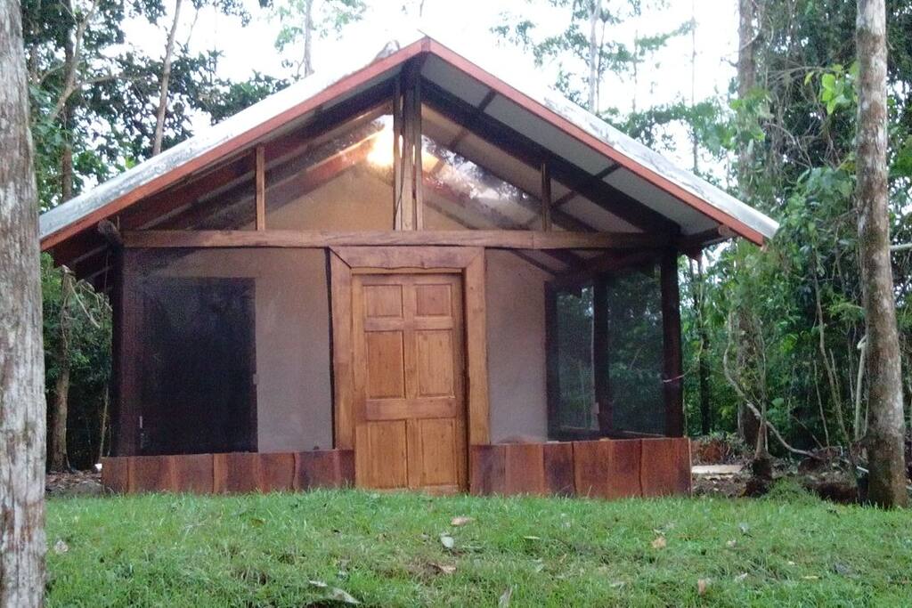 Cabaña con vista a la Montaña