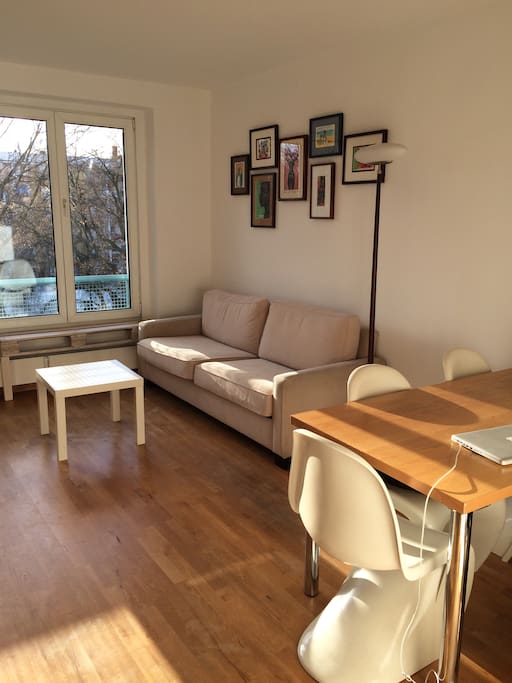 sunny living room